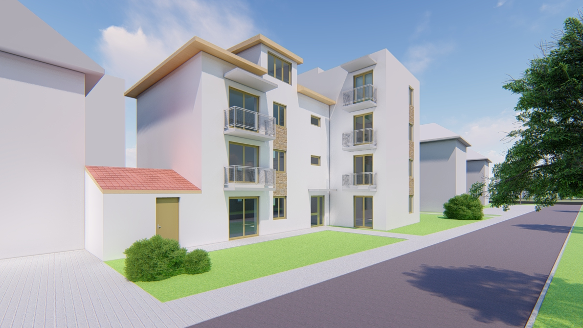 Projekce a vizualizace Komunitní dům pro seniory Slušovice